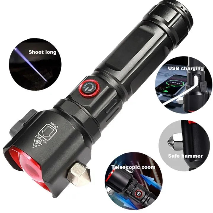 Laser LED Flashlight 1Km Range