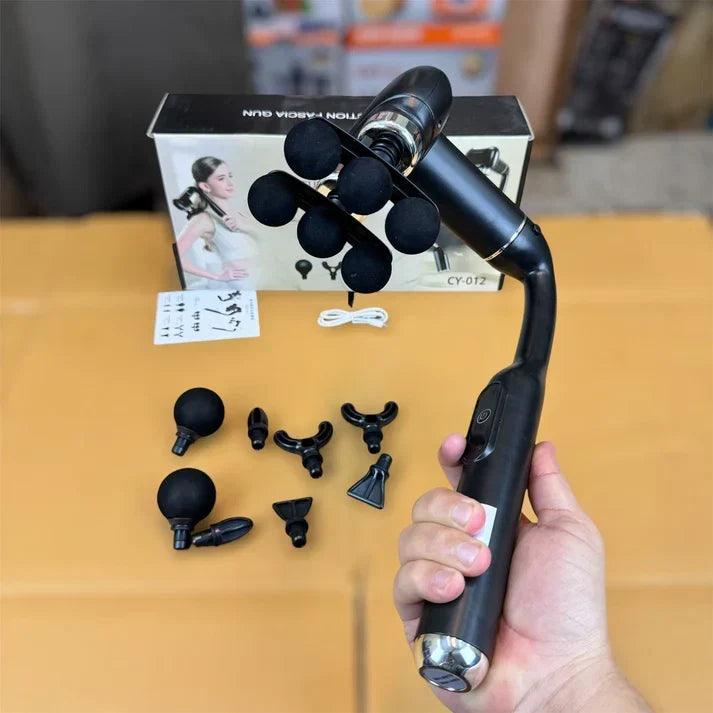 6 head rechargeable multifunction massager