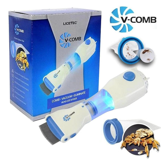 V Comb Electric  Lice Removal Machine